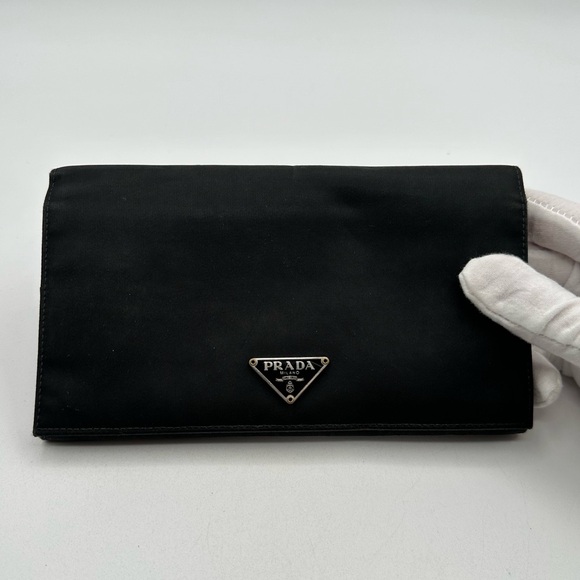 Prada Large Nylon Clutch Wallet - Picture 1 of 12